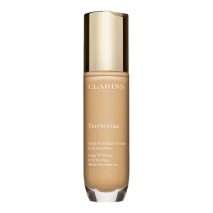 Тональна основа для обличчя - Clarins Everlasting Long-Wearing And Hydrating Matte Foundation, 110.5W Tawny, 30 мл