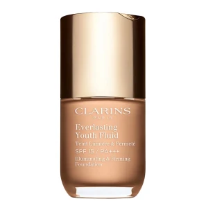 Стійкий тональний флюїд для обличчя SPF 15 з омолоджуючою дією - Clarins Everlasting Youth Fluid, 108 Sand, 30 мл