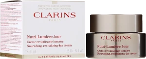 Дневной омолаживающий крем - Clarins Nutri-Lumière Jour Day Cream, 50 мл