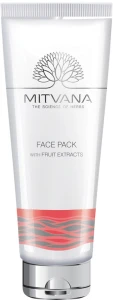 Маска для обличчя з екстрактом фруктів - Mitvana Face Pack With Fruit Extracts, 100 мл