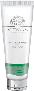 Засіб для вмивання з німом і куркумою - Mitvana Derma Face Wash With Neem And Turmeric, 50 мл