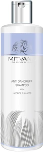 Шампунь для волосся проти лупи з ялівцем та лакрицею - Mitvana Anti Dandruff Shampoo with Licorice & Juniper, 200 мл