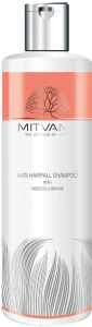 Шампунь для волосся проти випадання з гібіскусом та брахмі - Mitvana Anti Hairfall Shampoo with Hibiscus & Brahmi, 200 мл