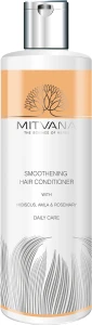 Кондиціонер для неслухняного волосся з гібіскусом, амлою та розмарином - Mitvana Smoothening Hair Conditioner with Hibiscus, Amla & Rosemary, 200 мл