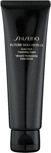 Зволожуюча очищуюча пінка для обличчя - Shiseido Future Solution LX Extra Rich Cleansing Foam, 125 мл