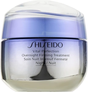 Ночной крем для лица - Shiseido Vital Perfection Overnight Firming Treatment, 50 мл