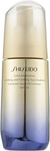 Денна емульсія проти старіння шкіри - Shiseido Vital Perfection Uplifting and Firming Day Emulsion SPF 30, 75 мл