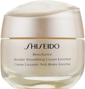 Поживний крем для обличчя, що розгладжує зморшки - Shiseido Benefiance Wrinkle Smoothing Cream Enriched, 50 мл