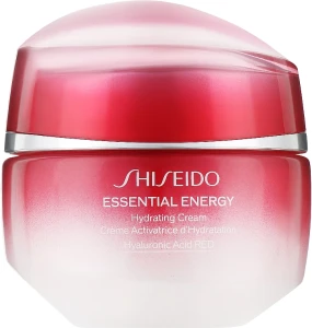 Зволожуючий крем для обличчя з екстрактом кореня женьшеню - Shiseido Essential Energy Hydrating Cream, 50 мл