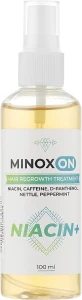 Лосьон для роста волос с никотиновой кислотой Hair Regrowth Treatment Niacin + - MINOXON Hair Regrowth Treatment Niacin +, 100 мл