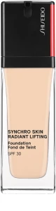 Стойкий тональный крем - Shiseido Synchro Skin Radiant Lifting Foundation SPF 30, 130 Opal, 30 мл