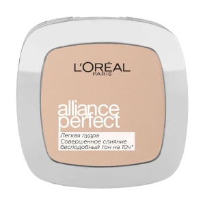 Ультралегка компактна пудра для обличчя - L'Oreal Professionnel Alliance Perfect, R2 Ванільно-рожевий, 9 г