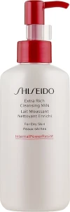 Очищуюче молочко для обличчя для сухої шкіри - Shiseido Extra Rich Cleansing Milk, 125 мл