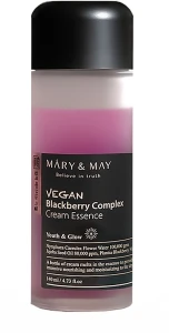 Крем-есенція для обличчя - Mary & May Vegan Blackberry Complex Cream Essence, 140 мл