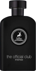 Парфумована вода чоловіча - Alhambra The Official Club Intense, 100 мл