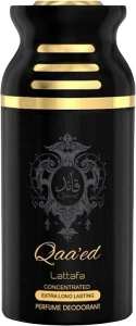 Дезодорант-спрей - Lattafa Perfumes Qaa'ed, 250 мл