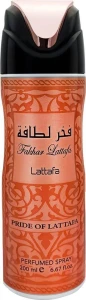 Дезодорант спрей женский - Lattafa Perfumes Fakhar for Women, 200 мл