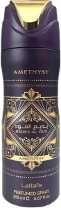 Дезодорант спрей - Lattafa Perfumes Bade'e Al Oud Amethyst, 200 мл