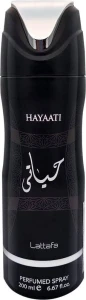 Дезодорант спрей - Lattafa Perfumes Hayati Al Maleky, 200 мл