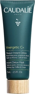 Маска-детокс для лица - Caudalie Vinergetic C+ Instant Detox Mask, 75 мл