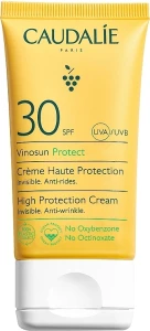 Сонцезахисний крем СПФ 30 - Caudalie Vinosun High Protection Cream SPF30, 50 мл