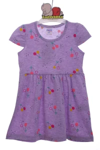 Ferix baby Платье трикотажное Ferix с Вишенками фиолетовое, 104