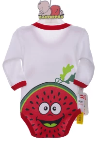 Minixx Боди с длинным рукавом Watermelon хлопок Minixx, 62