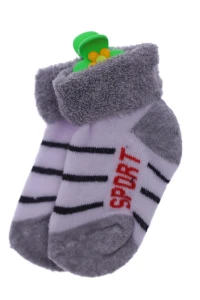 Baby Socks Носки на махре с отворотом Спорт, 56