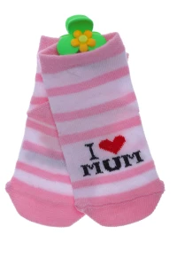 Baby Socks Носки х/б Я люблю маму, 50