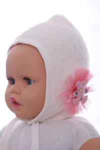 Kayra Baby Шапка травичка Мишка, 12м+