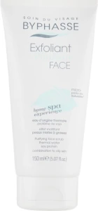 Скраб для комбінованої шкіри "SPA-догляд вдома" - Byphasse Home Spa Experience Purifying Face Scrub Combination To Oily Skin, 150 мл