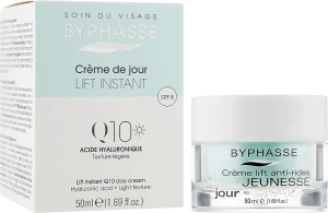 Крем для обличчя Q10 з ліфтинг ефектом, денний - Byphasse Lift Instant Cream Q10 Day Care, 50 мл