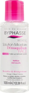 Мицеллярная вода для очистки лица - Byphasse Micellar Make-Up Remover Solution Sensitive, Dry And Irritated Skin, 100 мл