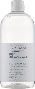 Гель для душа для всех типов кожи - Byphasse Back To Basics Just Shower Gel All Skin Types, 750 мл