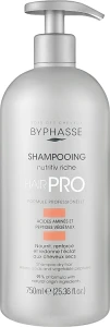 Шампунь живильний для сухого волосся - Byphasse Hair Pro Shampoo Nutritiv Riche, 750 мл