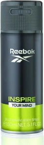 Дезодорант для тіла - Reebok Inspire Your Mind Deodorant Body Spray, 150 мл