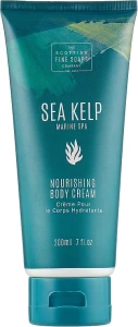 Питательный крем для тела - Scottish Fine Soaps Sea Kelp Marine Spa Nourishing Body Cream, 200 мл