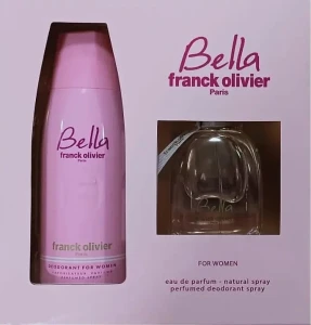 Набор - Franck Olivier Bella, парфюмированная вода 75мл + дезодорант 250мл