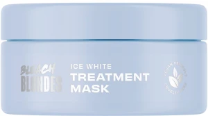 Маска для волосся із синім пігментом - Lee Stafford Bleach Blondes Ice White Toning Treatment Mask, 200 мл