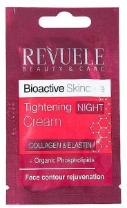 Revuele Нічний крем для обличчя Bioactive Skin Care Collagen & Elastin Tightening Night Cream (пробник)