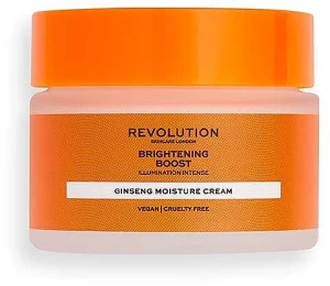 Revolution Skincare Увлажняющий крем для лица с женьшенем Moisture Cream With Ginseng Brightening Boost