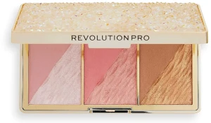 Revolution Pro Crystal Luxe Палетка для макияжа лица