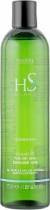 HS Milano Питательный шампунь для сухих и поврежденных волос Nourishing Shampoo For Dry And Damaged Hair