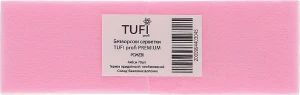 Tufi profi Безворсовые салфетки плотные, 4х6см, 70 шт, розовые Premium