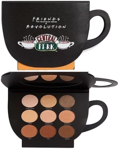 Makeup Revolution Friends X Revolution Face Palette Grab a Cup Палетка теней для глаз