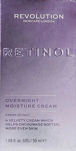 Revolution Skincare Крем для обличчя нічний Retinol Overnight Moisture Cream