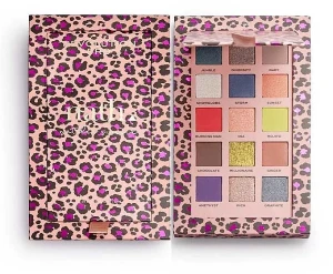 Revolution Pro Nath Collection Let's Go Wild Shadow Palette Палетка теней для век