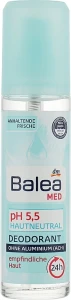 Balea Дезодорант-розпилювач для чутливої шкіри Med pH 5.5 Deodorant