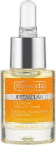 Bielenda Professional Сироватка 5% з вітаміном С SupremeLab Energy Boost Serum Tetra-Vit C Serum