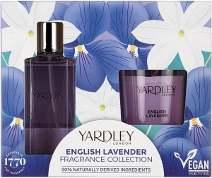 Yardley English Lavender Набір (edt/50ml + candle/120g)
